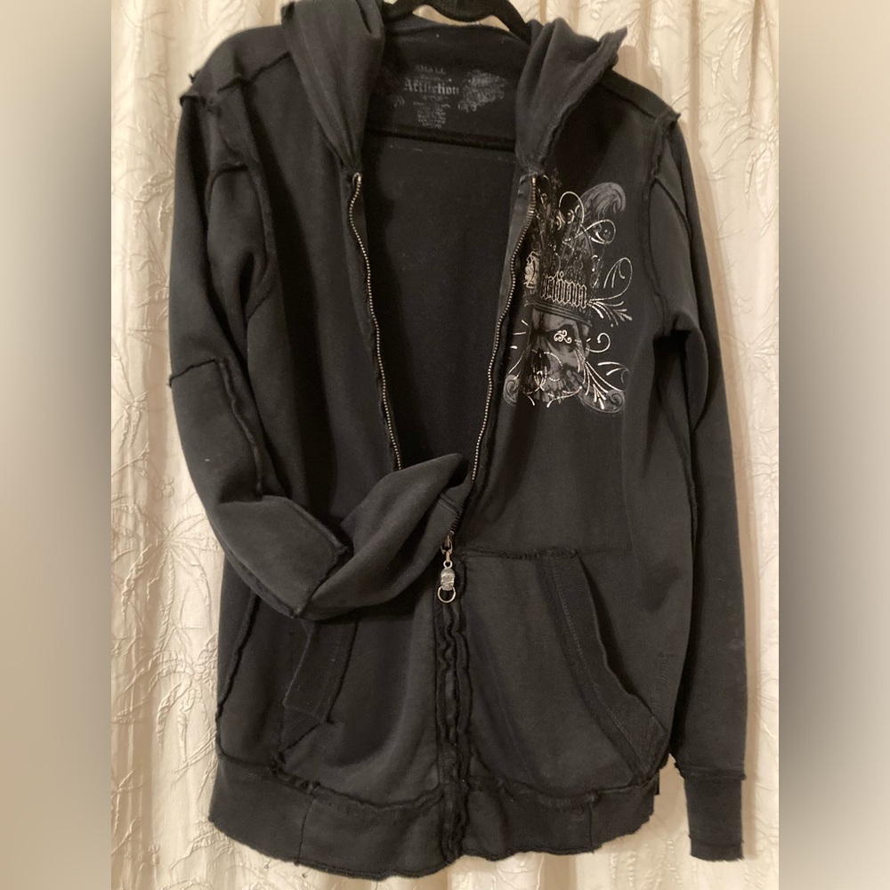 AFFLICTION MENS VINTAGE HOODIE